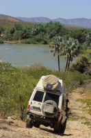 Im Kunene-River-Trail
