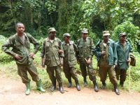 Die Truppe der Gorilla-Tracker und Ranger