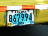 Taxinummernschild